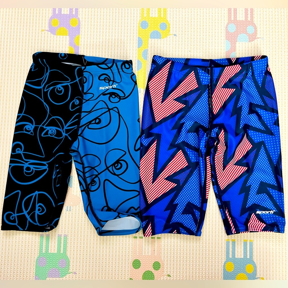 Sporti Jammer Swimsuit Youth, Bundle of 2, Gently Used, Size 22Y
